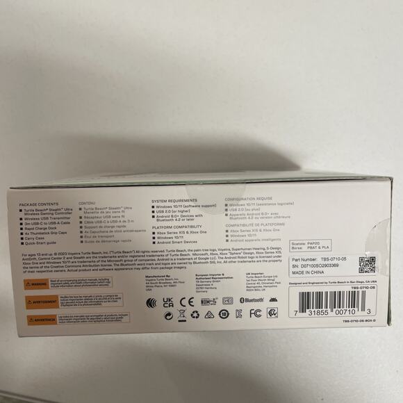 NEW Turtle Beach Stealth Ultra Wireless Xbox Controller Black, Rapid Charge Dock - Picture 6 of 8